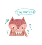 I AM FOX ( ENG )（個別スタンプ：21）