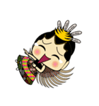 Cute Garuda Nusantara Fairy（個別スタンプ：8）
