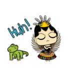 Cute Garuda Nusantara Fairy（個別スタンプ：19）