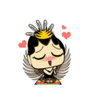 Cute Garuda Nusantara Fairy（個別スタンプ：24）
