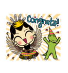 Cute Garuda Nusantara Fairy（個別スタンプ：35）