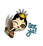 Cute Garuda Nusantara Fairy（個別スタンプ：40）