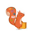 氏のリス（個別スタンプ：12）