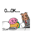土星人プミちゃん ～ブラック企業編～（個別スタンプ：19）