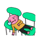 土星人プミちゃん ～ブラック企業編～（個別スタンプ：24）