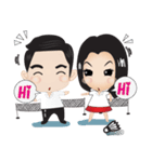 Oakes ＆ Meaw The wedding（個別スタンプ：6）