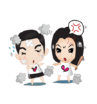 Oakes ＆ Meaw The wedding（個別スタンプ：10）