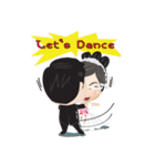 Oakes ＆ Meaw The wedding（個別スタンプ：22）