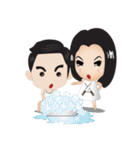 Oakes ＆ Meaw The wedding（個別スタンプ：29）