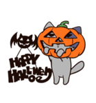 ゾンビ猫のハロウィン（個別スタンプ：18）