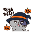 ゾンビ猫のハロウィン（個別スタンプ：40）