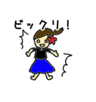 フラガールで敬語♪（個別スタンプ：16）