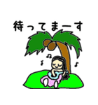フラガールで敬語♪（個別スタンプ：21）