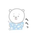 ハワイに憧れるしろくまHOKUくん2（個別スタンプ：2）
