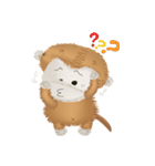 The little happiness monkey（個別スタンプ：2）