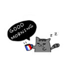 Little Cat Learning French ＆ Daily（個別スタンプ：32）