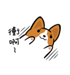 Corgi Dog KaKa - Daily Life（個別スタンプ：3）