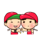 Double Boy（個別スタンプ：34）