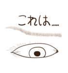 Eye-brown (日本)（個別スタンプ：8）