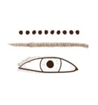 Eye-brown (日本)（個別スタンプ：11）