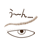 Eye-brown (日本)（個別スタンプ：13）