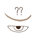 Eye-brown (日本)（個別スタンプ：18）