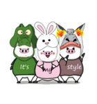Super Pigs（個別スタンプ：6）