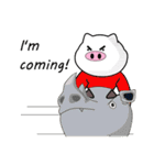 Super Pigs（個別スタンプ：24）