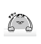 ハードボイルドになりたい白い犬（個別スタンプ：34）