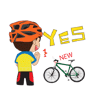 bicycle boy 3（個別スタンプ：35）