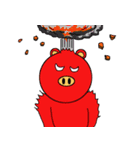 7colors bootyan（個別スタンプ：9）