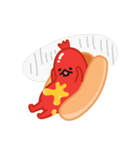 hotdog（個別スタンプ：4）