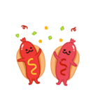 hotdog（個別スタンプ：18）