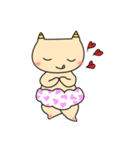 かわいい鬼の子キャラクター「おにっこ」（個別スタンプ：2）