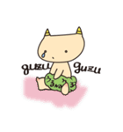 かわいい鬼の子キャラクター「おにっこ」（個別スタンプ：3）