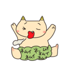 かわいい鬼の子キャラクター「おにっこ」（個別スタンプ：16）