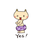かわいい鬼の子キャラクター「おにっこ」（個別スタンプ：18）
