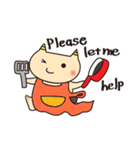 かわいい鬼の子キャラクター「おにっこ」（個別スタンプ：34）