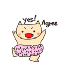 かわいい鬼の子キャラクター「おにっこ」（個別スタンプ：37）