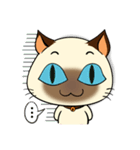 Wichienmas,  Happy Siamese Cat. (jp)（個別スタンプ：18）