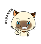 Wichienmas,  Happy Siamese Cat. (jp)（個別スタンプ：23）