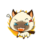 Wichienmas,  Happy Siamese Cat. (jp)（個別スタンプ：24）