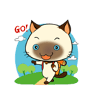 Wichienmas,  Happy Siamese Cat. (jp)（個別スタンプ：37）