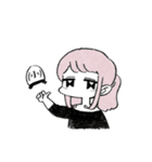 ウチボリシンペのもぶとおなごたち（個別スタンプ：8）