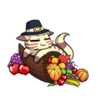 CatRabbit: Thanksgiving（個別スタンプ：11）