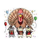 CatRabbit: Thanksgiving（個別スタンプ：16）