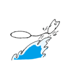 THE RICE SIZE CAT SURFING（個別スタンプ：22）