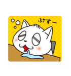 肉まん猫（日本語バージョン）（個別スタンプ：21）