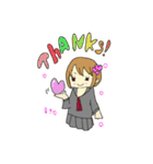 ゆるゆるJKスタンプ（日常から煽り用）（個別スタンプ：12）