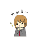 ゆるゆるJKスタンプ（日常から煽り用）（個別スタンプ：34）